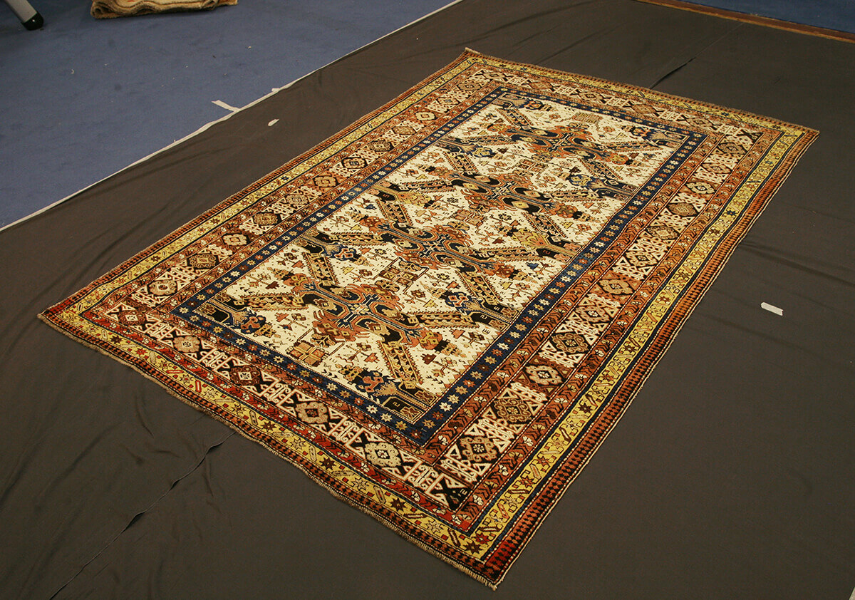 Tapis Azerbaïdjanais Antique Seychour (Zeikhur) n°:20947554